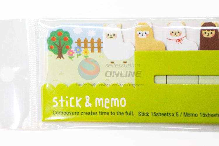 New Design Sticky Note Cute Colorful Sticky Label