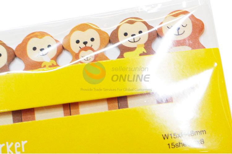 Best Quality Monkey Shape Sticky Note Paper Sticky Label