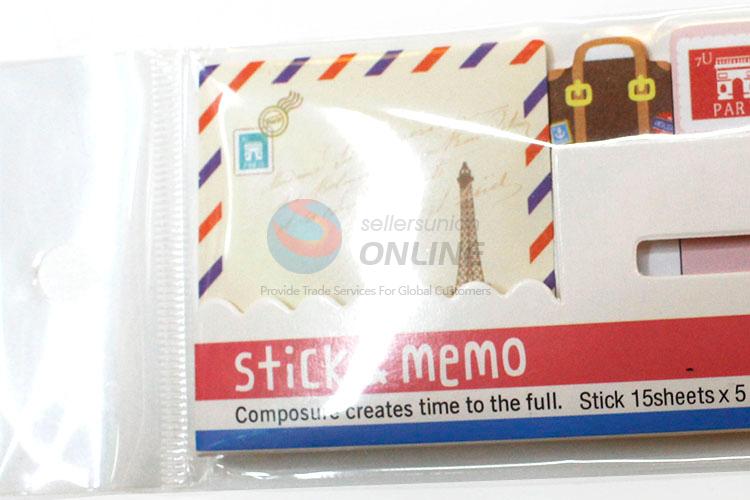 Color Printing Sticky Note Cartoon Sticky Label