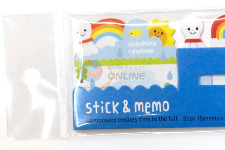 Cartoon Pattern Sticky Note Cartoon Sticky Label