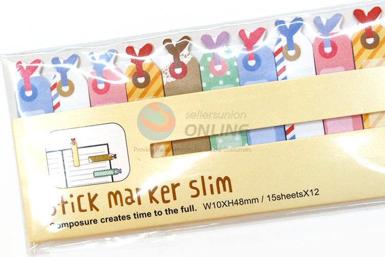 Popular Colorful Sticky Note Cartoon Sticky Label