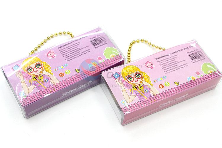 High Quality Pretty Girl Cartoon Rubber/Eraser for Student