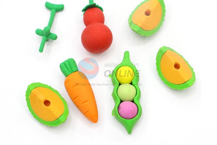 High Quality Vegetable Cartoon Rubber/Eraser for Student