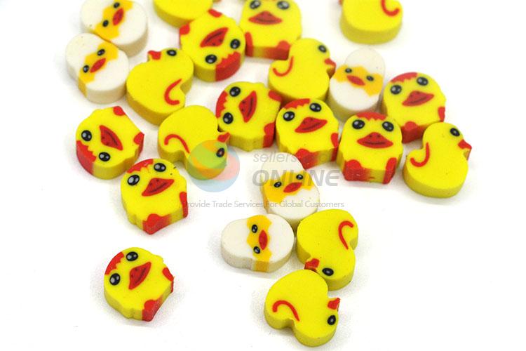 High Quality Chicken Design Cartoon Rubber/Eraser for Student