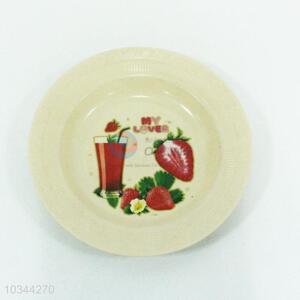 China factory direct supply cheap round plastic plate