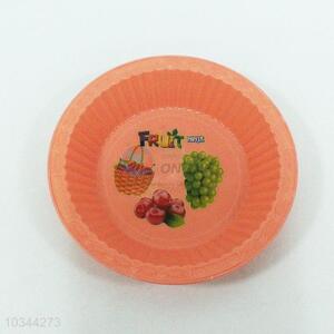 Wholesale round plastic plate for sale