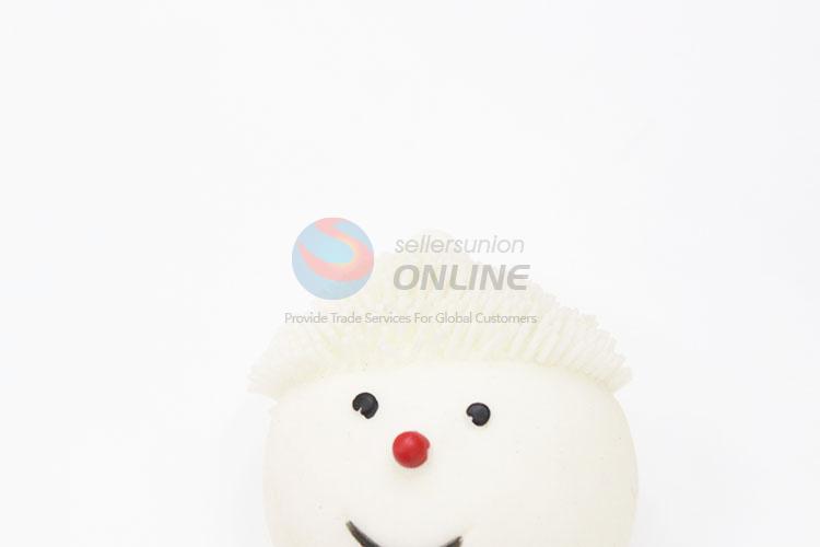 Snowman Design Colorful Flash Puffer Ball