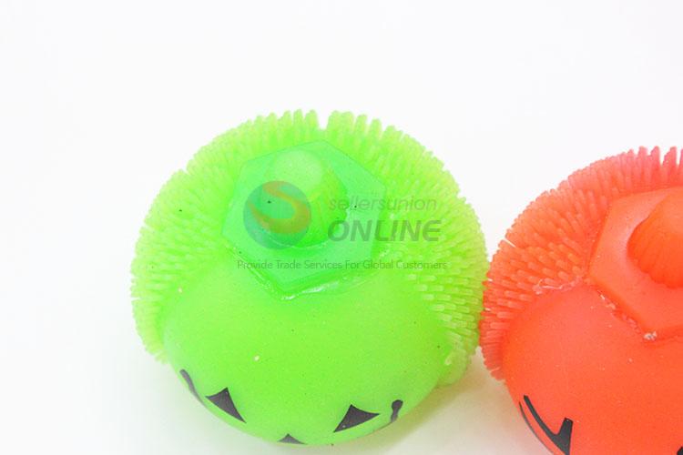 Punpkin Design Colorful Flash Puffer Ball