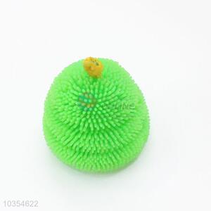 Christmas Tree Design Colorful Flash Puffer Ball