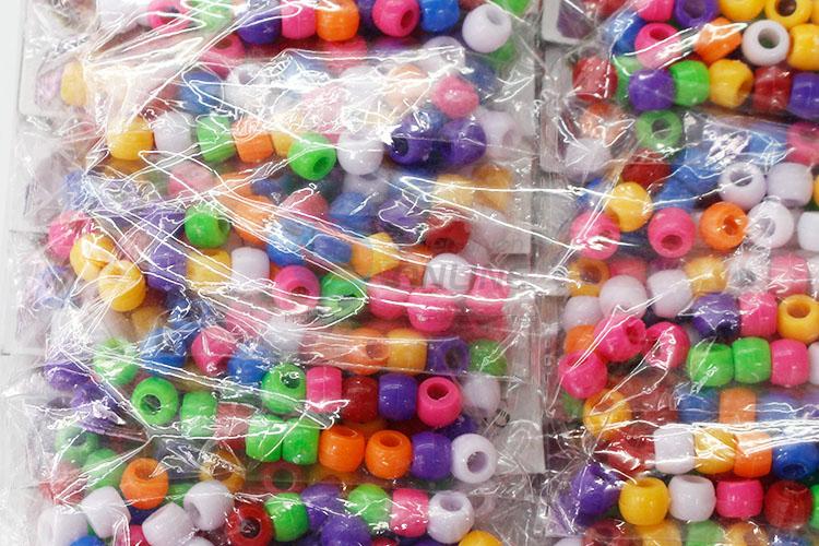 Popular Colorful Plastic Beads Beauty Hair Accessory for Sale