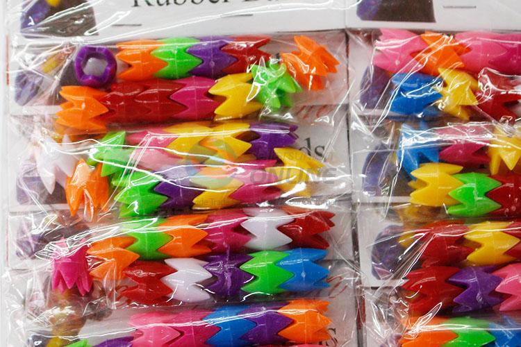 Factory Direct Colorful Plastic Beads Beauty Hair Accessory