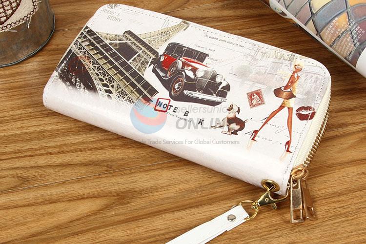 Creative Printing Fashion Wallet Ladies Purse