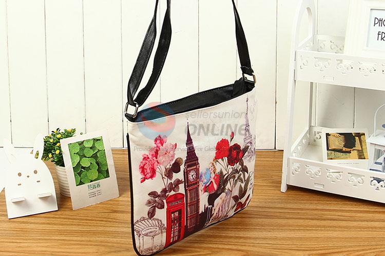 Popular Color Printing Shoulder Bag Arge Capacity Messenger Bag