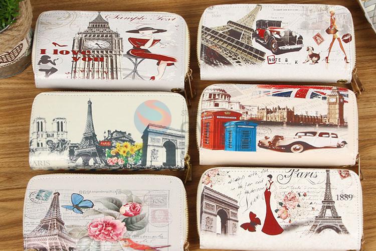 Creative Printing Fashion Wallet Ladies Purse