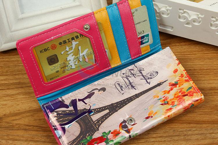 Best Quality Color Printing Card Holder Ladies Purse