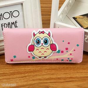 Cartoon Design Pu Card Holder Ladies Wallet