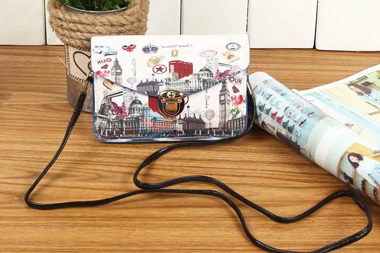 New Design Colorful Messenger Bag Pu Leather Shoulder Bag