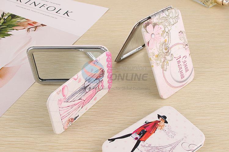 Popular Fashion Printing Makeup Mirror Portable Makeup Mirror