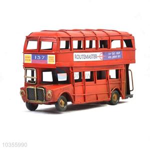 Super quality low price mini two-double bus model