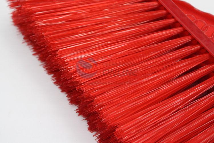 Red Color Plastic Broom Herad