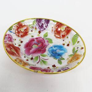 Wholesale plastic flower serving tray