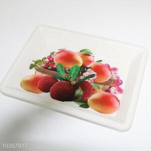 Printed Plastic Party/Dessert Plates Tray