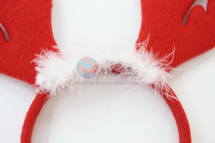 Wholesale Plush Christmas Hairband Deer Horn Hair Band