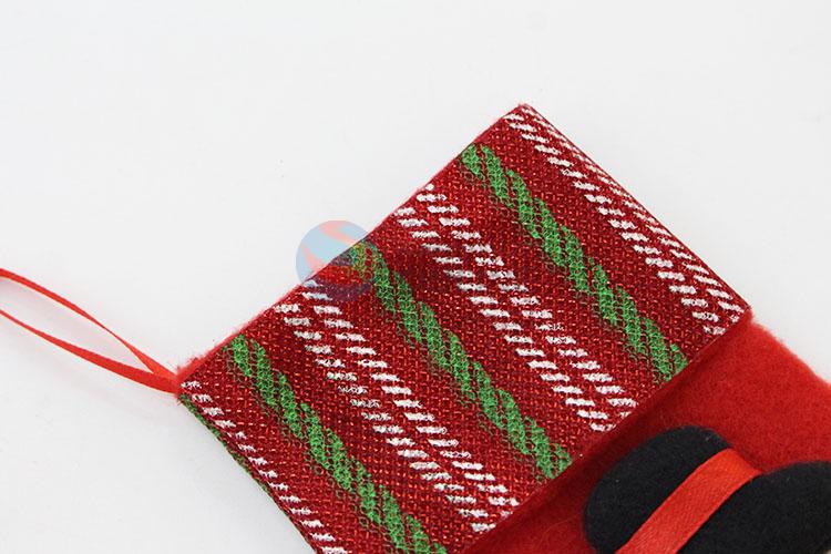 Decoration stocking christmas sock for holiday gift