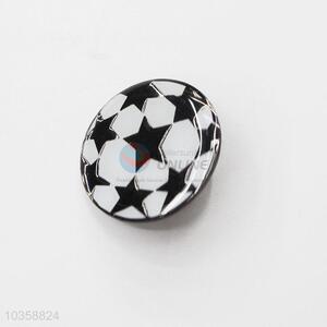 High quality star pattern metal lapel pin button brooch