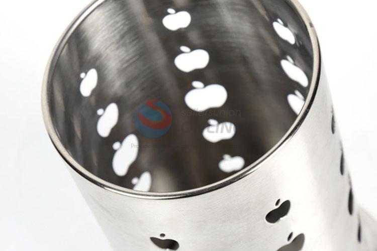 Apple hollow-out stainless steel chopsticks holder