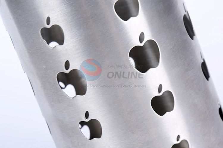 Apple hollow-out stainless steel chopsticks holder