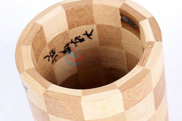 Household bamboo chopsticks cutlery holder