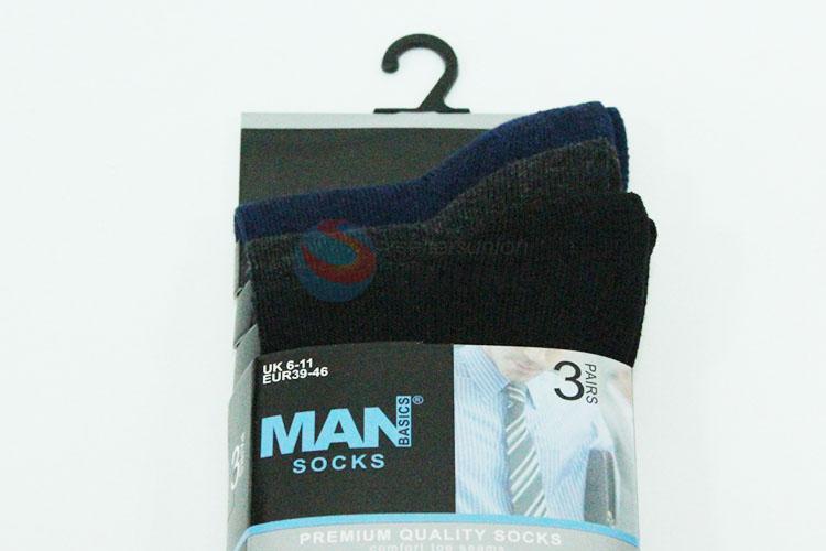 Mens 3pk Plain Bng Socks