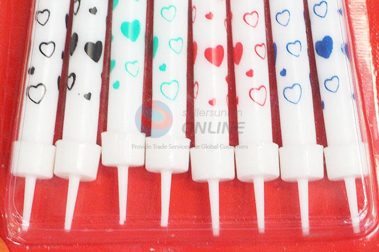 New Arrival Birthday Cake Candles Colorful Party Candle