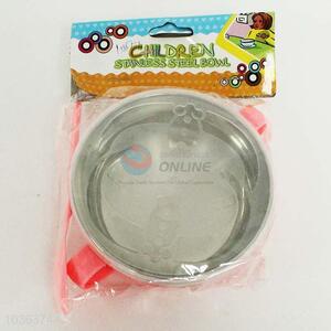 Plastic Round Bowl/Plate with Spoon for Children