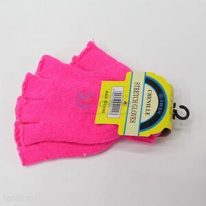 Lovely colorful half-finger gloves for child