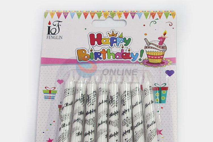 Promotional Wholesale 8pcs Birthday Candles Cake Candle