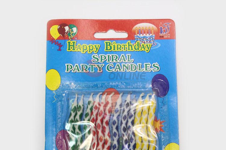 Factory Sale 12pcs Bright Light Birthday Wedding Candles Home Decoration