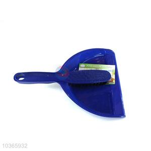 New Arrival Blue Plastic Dustpan with Brush for Sale