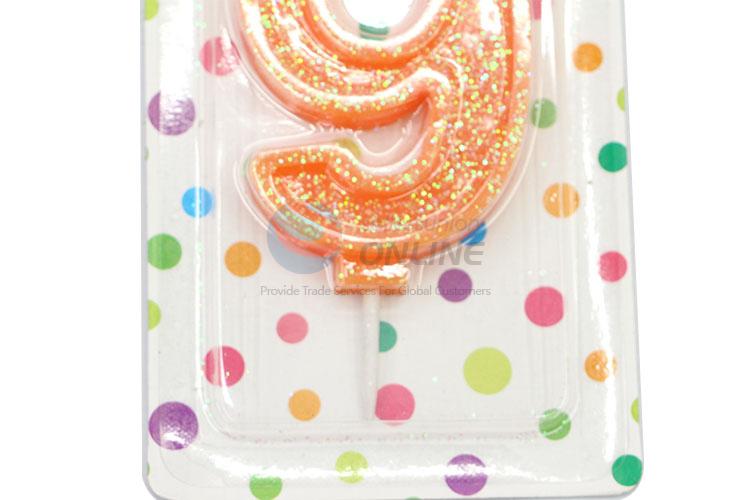 New Arrival Numeral Candle/Number 9 Birthday Candle for Sale