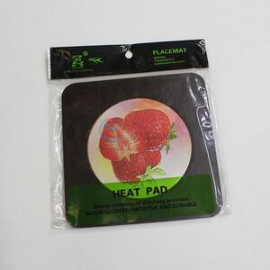 Beautiful design strawberry pattern placemat