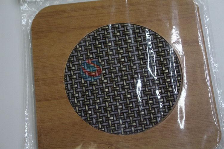 Factory supply square imitation bamboo placemat