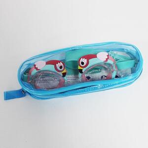 Lovely Flamingo Design Silicone Swimming Goggles