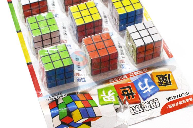 Unique Design Colorful Magic Cube For Children