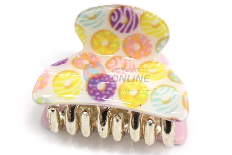 Fashion Cartoon Printing Small Acrylic Hair Claw