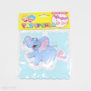 Wholesale cute elephant pattern party decoration