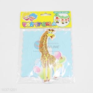 Popular top quality giraffe pattern party decoration