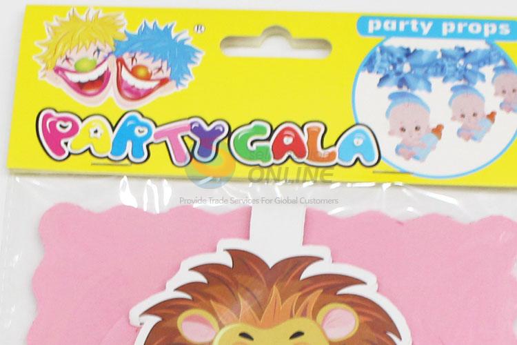 Normal low price lion pattern party decoration