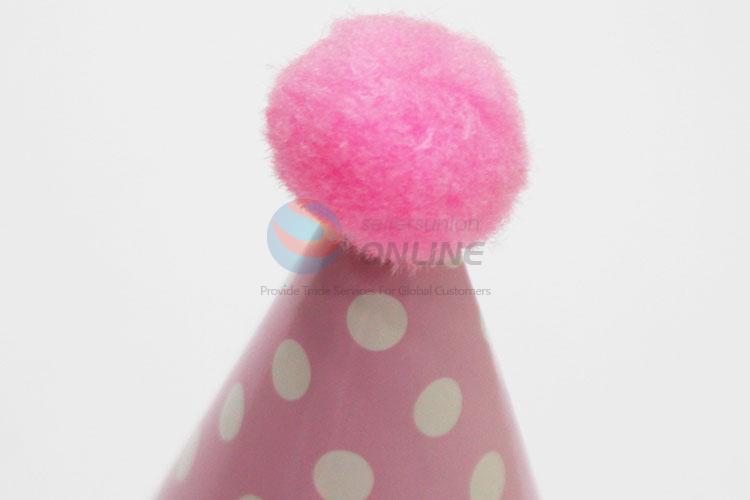 Best low price pink birthday use hat