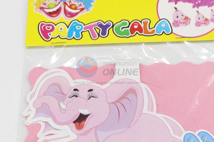 Best pink elephant pattern party decoration